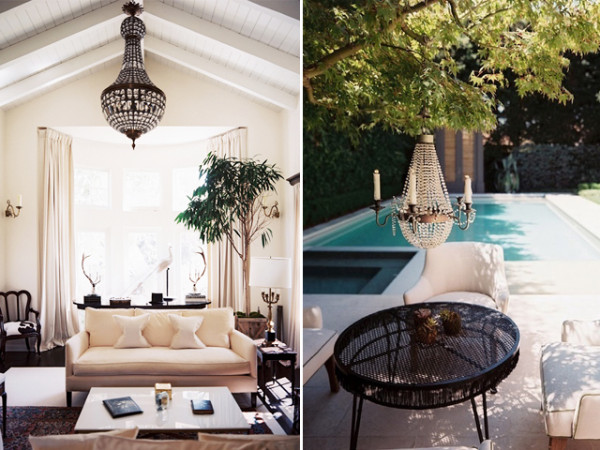 Crystal chandeliers
