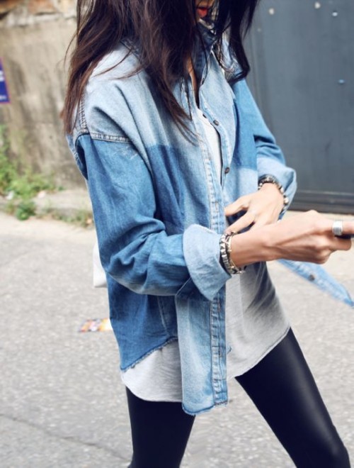 denim shirt