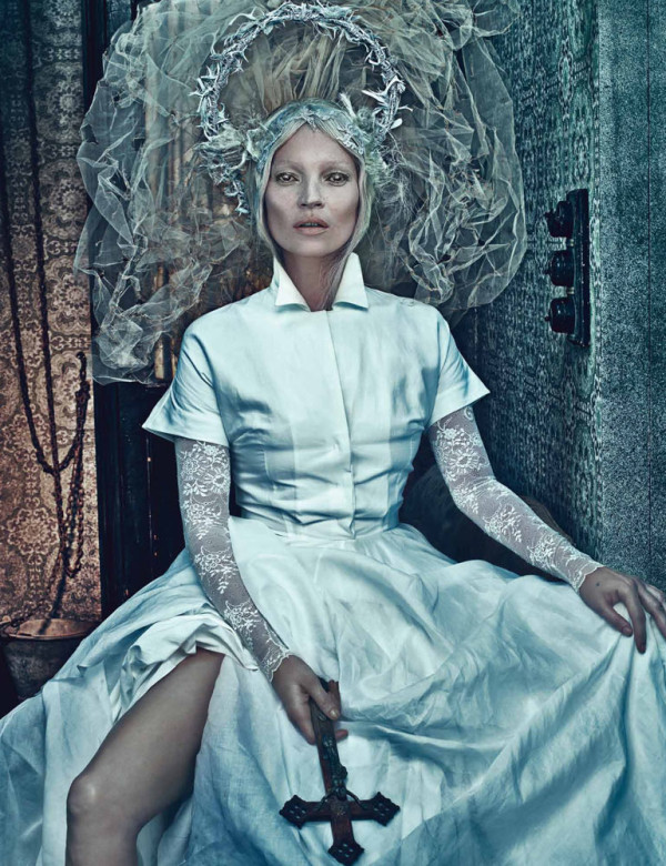 kate moss for w magazine