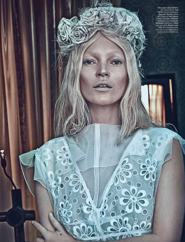 kate moss for w magazine
