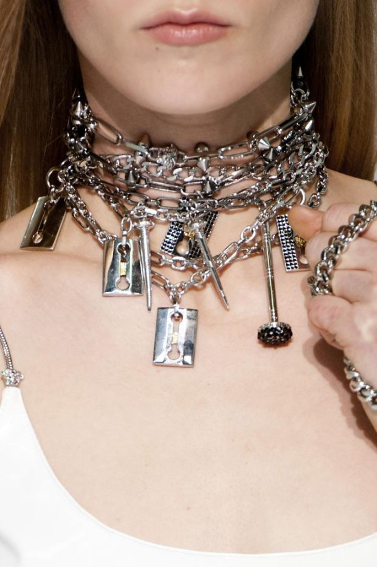 versace punk chokers