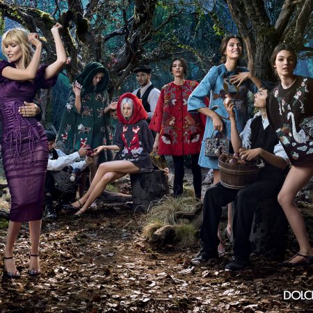 Campanie Dolce&Gabbana Toamnă-Iarnă 2014 featuring Claudia Schiffer