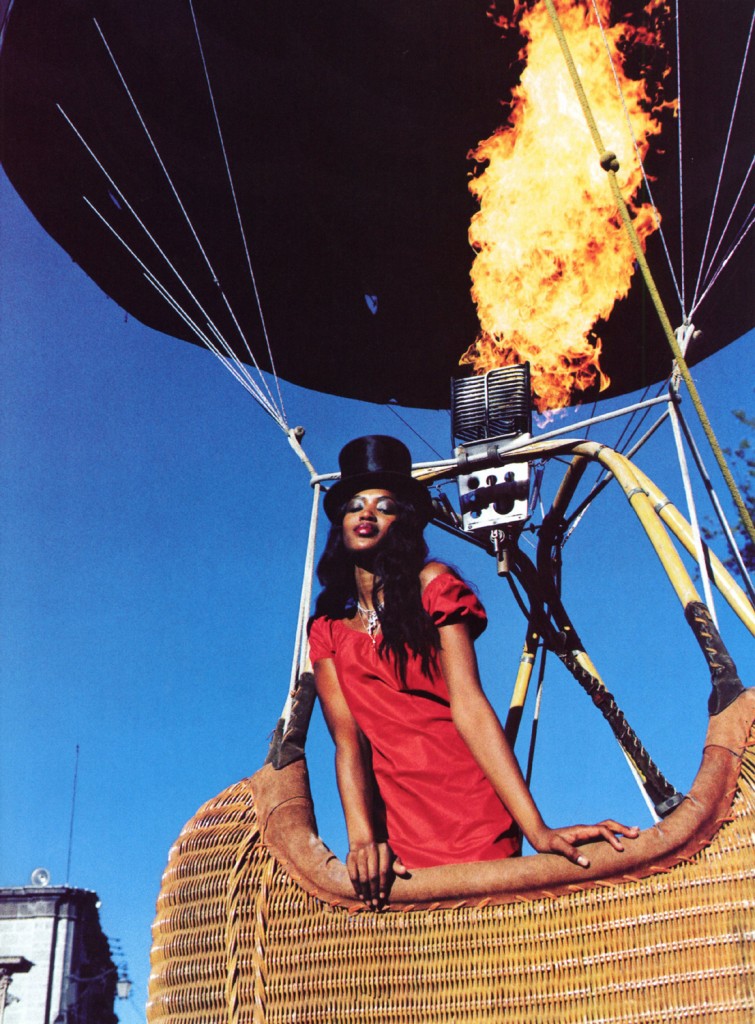 În martie 1998, revista Vogue publica un editorial de colecție semnat de Ellen Von Unwerth, alături de faimoasa Naomi Campbell.  Editorialul este un omagiu adus culturii spaniole, temă mai mereu prezentă în paginile publicației sub atenta îndrumare a lui Grace Coddington  Rochii fluide și ample de inspirație flamenco în tonuri dramatice de roșu și negru   Ce poate să fie mai fascinant decât un editorial vintage?  http://www.thisisglamorous.com/2014/08/editorial-naomi-campbell-ellen-von-unwerth-vogue-march-1998/
