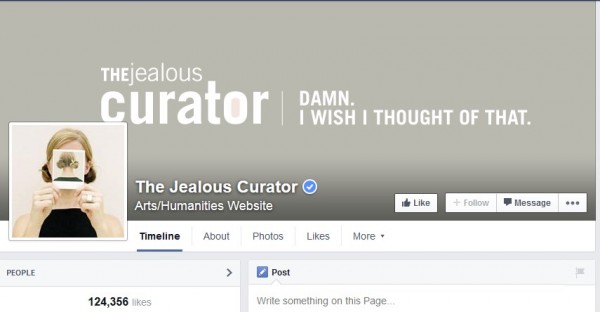the jealous curator