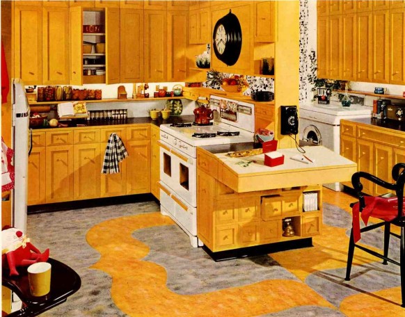 Home Inspiration: Bucătăria retro
