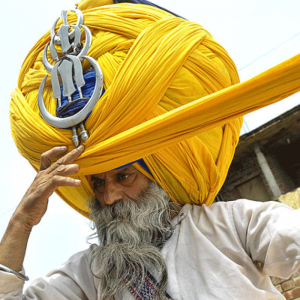 Baba Avtar Singh și turbanul de 90 de kg