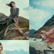 Editorial „Silk Summer Dresses” by Andrew Yee