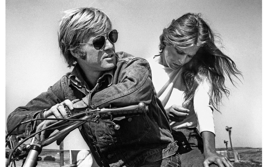 Robert Redford & Lauren Hutton, 1970. ' Cred că îi plăcea să facă filme care implică scene de acțiune sau cu motociclete. Îmi aduc aminte că era o persoană care era în permanentă mișcare.' 