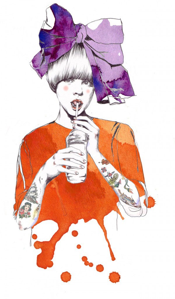 ilustratii de moda