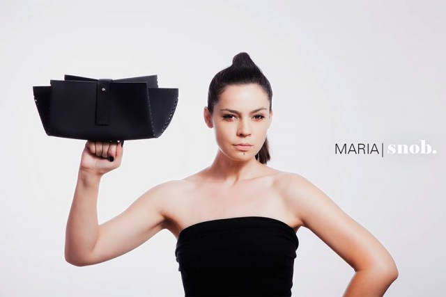 MARIA|snob. A/W2015 Campaign starring Maria Dinulescu