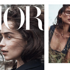 Emilia Clarke a pozat pentru Revista Dior