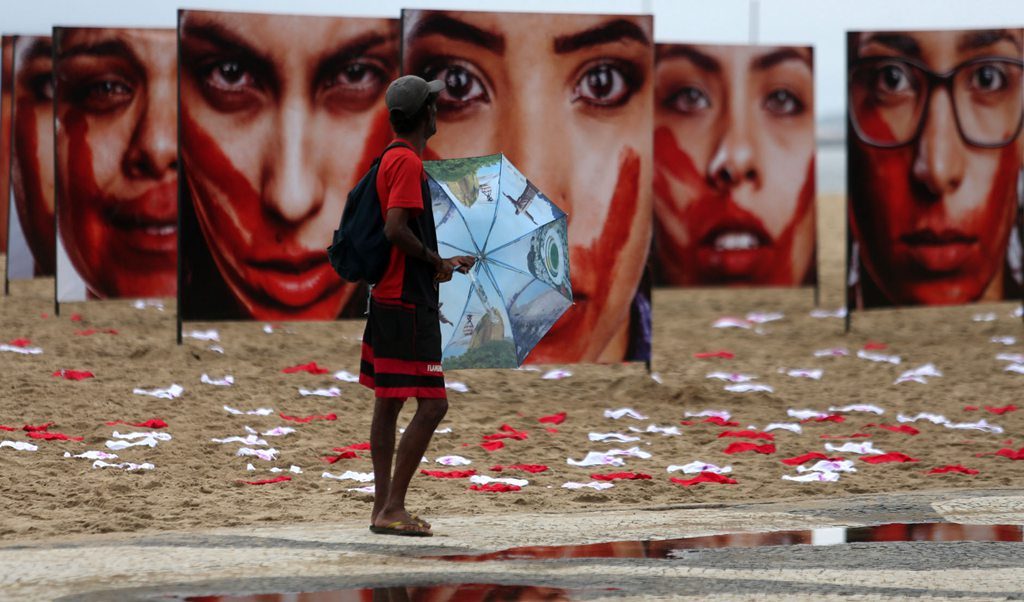 protest anti viol copacabana