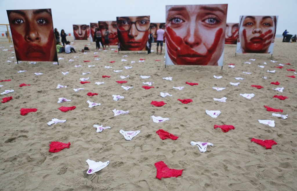 protest anti viol copacabana