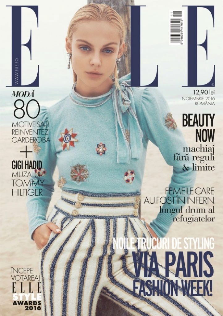 Viktoriya Sasonkina A POZAT PENTRU ELLE ROMANIA