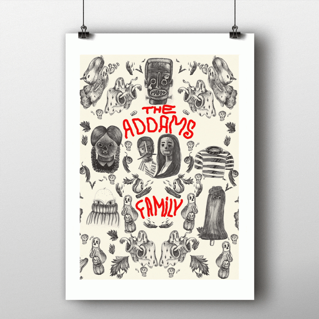 Reinterpretation of The Addams Family