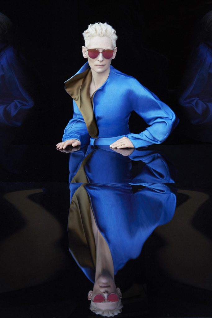Tilda Swinton a lansat o colecție capsulă în colaborare cu Gentle Monster