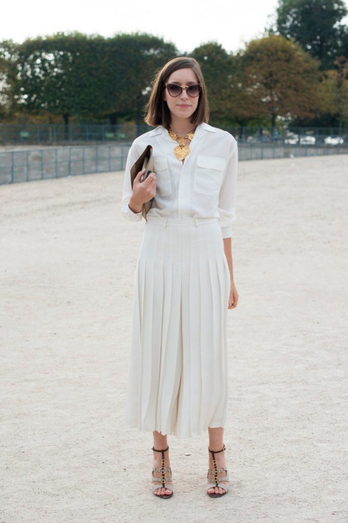 Idei de styling pentru pantalonii culotte