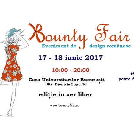 Bounty Fair#26 – ediție de vară – Târg de design românesc