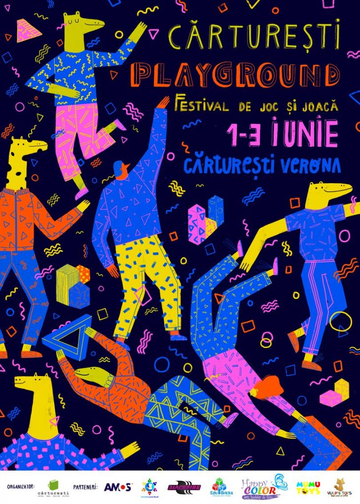 Cărtureşti Playground:Festival de joc şi joacă în grădina secretă